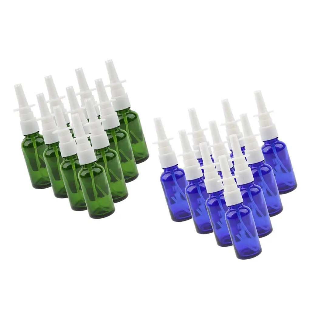 

10 Pieces 5 Ml Nasal Spray Bottles Made of Spray Pumps