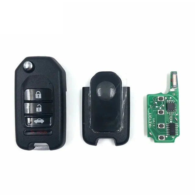 5 ชิ้น/ล็อต สำหรับรีโมทรถยนต์ KEYDIY NB10-4 KD รีโมทอเนกประสงค์ 4 ปุ่ม รุ่น NB สำหรับ Honda Style สำหรับ KD900/KD-X2 KD MINI 4