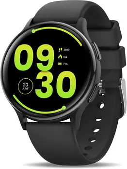 Smart Watches for Women [400+Watch Faces/Calls/Female Health], 1.27" Fitness Tracker Smartwatch for iPhone ＆ Android, Activity T 1