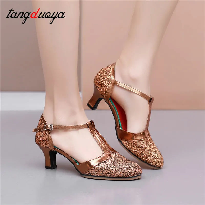 Chaussures de danse salsa Label Latin Pia velours noir et glitter violet - Label Latin Chaussures de danse salsa Label Latin Pia velours noir et glitter violet - Label Latin