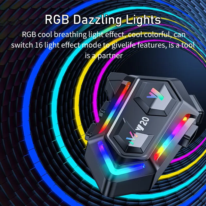 Y20     ̴ BT5.3 RGB äο ,  1000mAh  ÷̾ Ŀ´ Ŀ