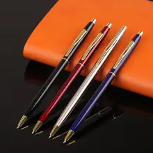 Stylo à bille en métal, 1 pièce, stylo de bureau à Signature automatique, haut de gamme, appareils scolaires exquis, A0z1