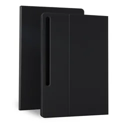 Ultra - Thin Magnetic Stand Tablet Case with Pencil Holder - Anti - Fall Smart Cover for S10 FE 10.9 inch (Black)