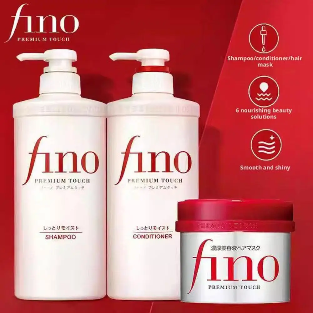 Set Maschera, Shampoo e Balsamo Fino per Riparazione Profonda dei Capelli Danneggiati, Idratante, Controllo dell'Oleosità, Anti-Crespo, Prodotti per la Cura dei Capelli