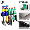 Hand Power Tool Organizer Wall Mounted Shelf For Workshop Garage Aerosol Spray Can Holder Car Brushes Bottle Organizer Holder 2