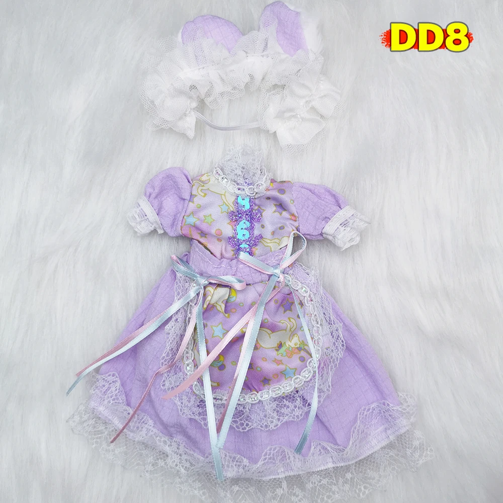 Puppenkleidung 30 cm BJD Kleid 1/6 Gelenkpuppen Zubehör OB24 Kleidung Winter Socken und modische süße Mütze – Detail 14
