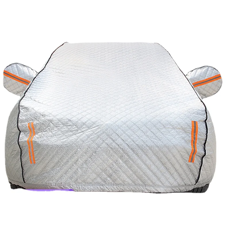 Car Cover Four Seasons Aluminum Film Plus Cotton Padded Car Cover