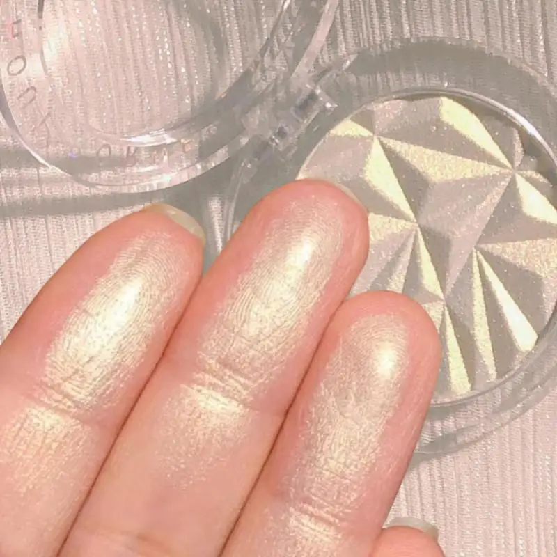 Face highlighter Matte Glitter Highlighter Powder Face Contour Shimmer Illuminator Long Lasting Brighten Highlight Cosmetics Makeup Women