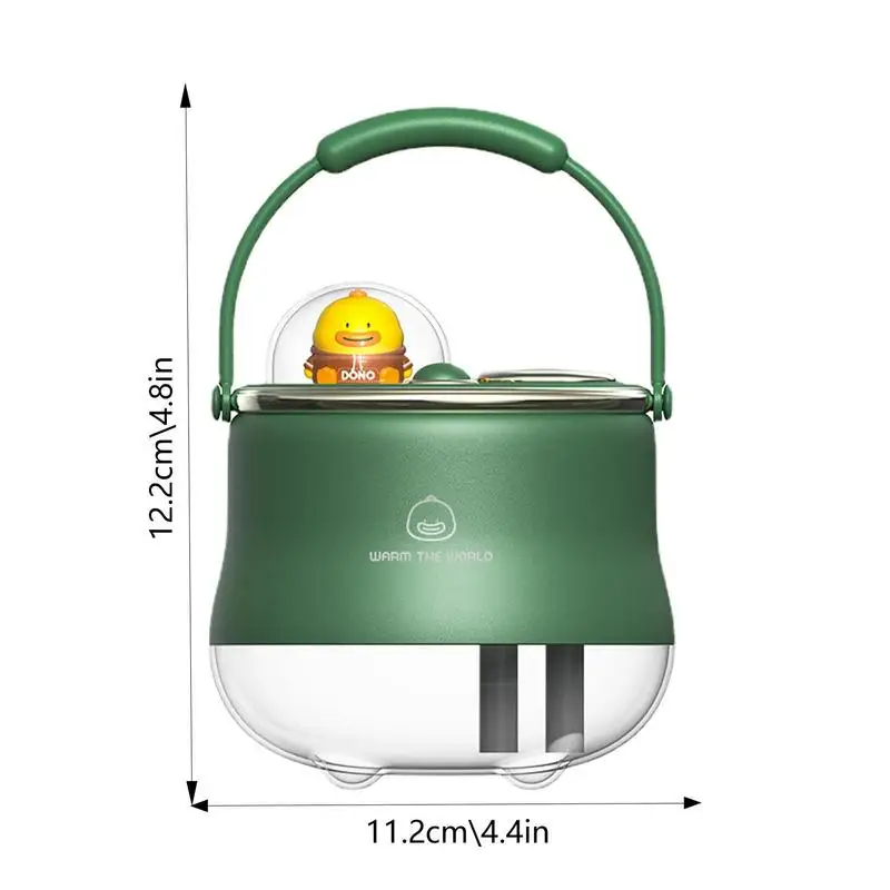 Super Quiet USB Air Humidifier Double Spray Port Oil Aromatherapy Humificador Cool Mist Maker Fogger Purify For Home