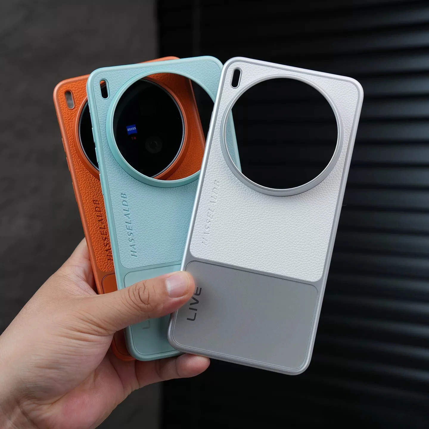 Elegant Leather Double Splicing Fashion Phone Cover - High-Quality Anti-Fall Design