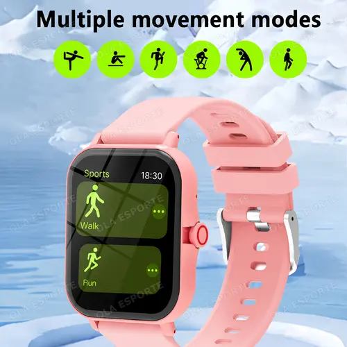New Outdoor Smart Watch Health Monitoring Weather Bluetooth Call Music Control Sports Waterproof Women Men Smartwatch Gifts HW12 - Image 5