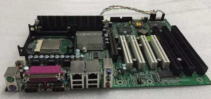 

M-845EG 100% OK Original IPC Mainboard REV:3.2 industrial motherboard with CPU RAM 4*PCI 2*LAN 3*ISA IPC Board AGP M-845EG 100