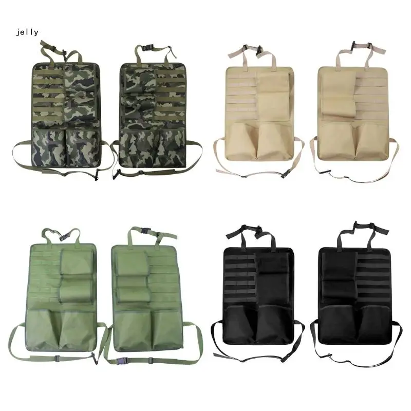 

448C 2Pcs Car Back Organizers Tactic Car Storage Guns Holder Panel of Vehicle Cover Universal Fit Pickup Truck