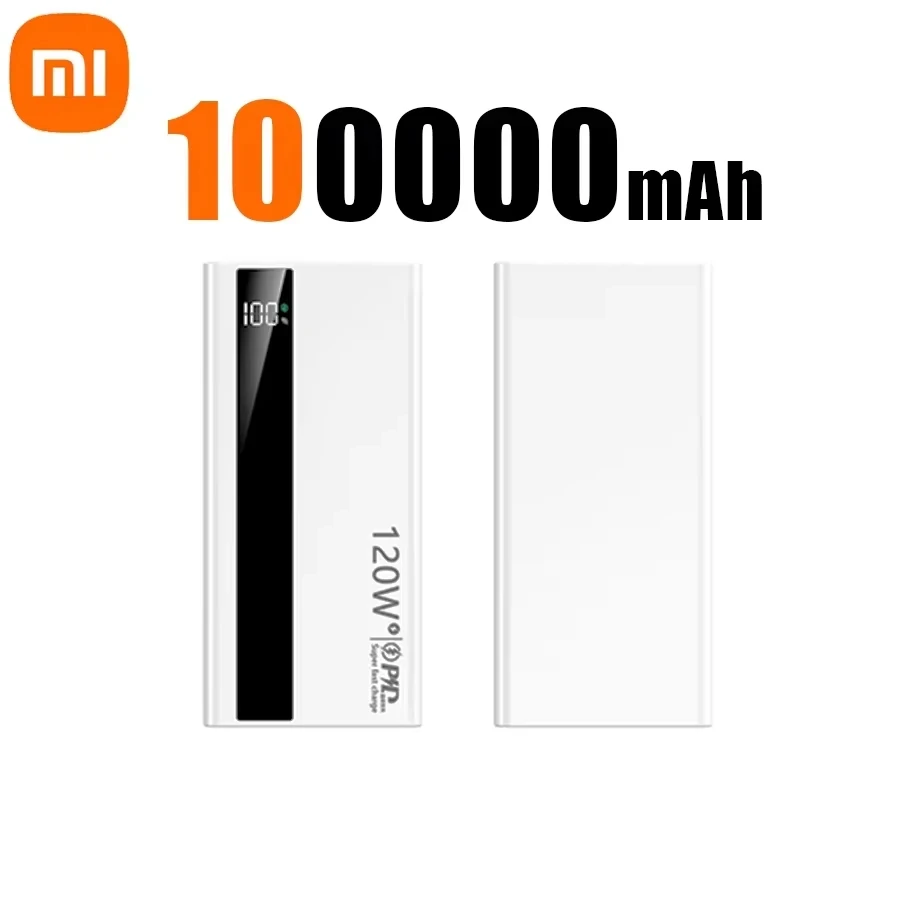 White 100000mAh