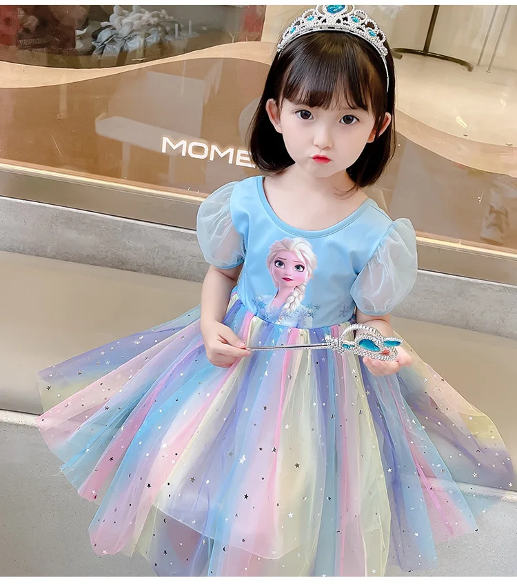 dresses bloomingdales Girls Frozen Anna Elsa Kids Princess Sequins Dresses Toddler Cosplay Anna Dress Girl Teen Birthday Gown Party  Vestidos beach dresses