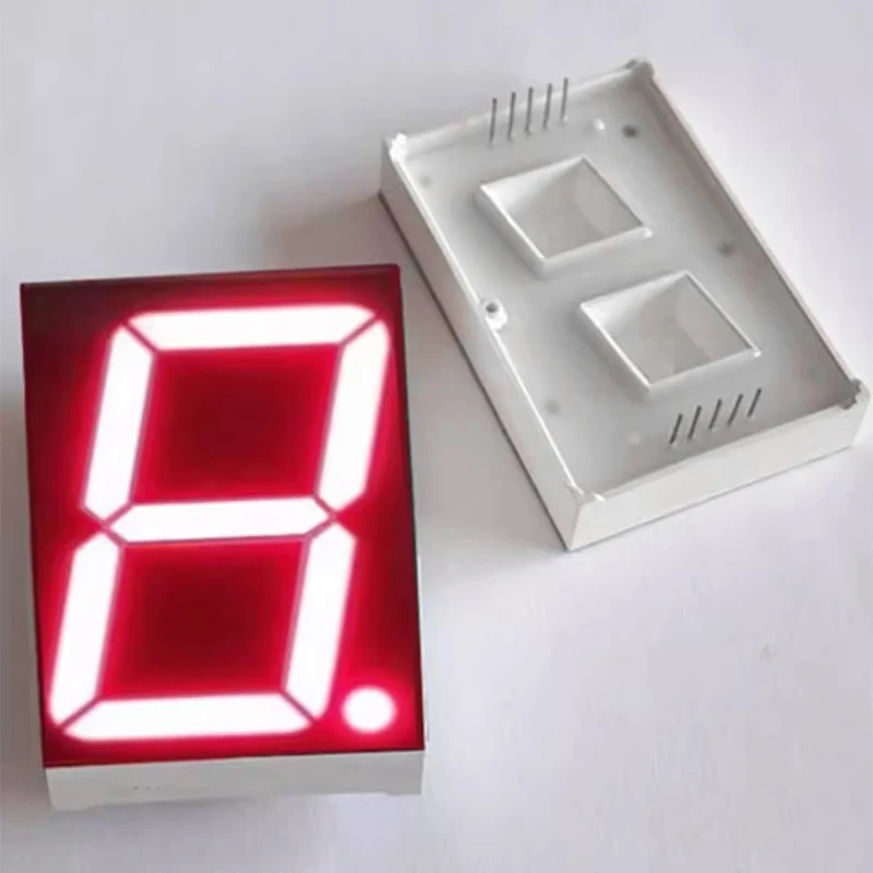 2Pcs 2.3 인치 C-A C-C 빨간색 LED 디지털 7 세그먼트 디스플레이 D..