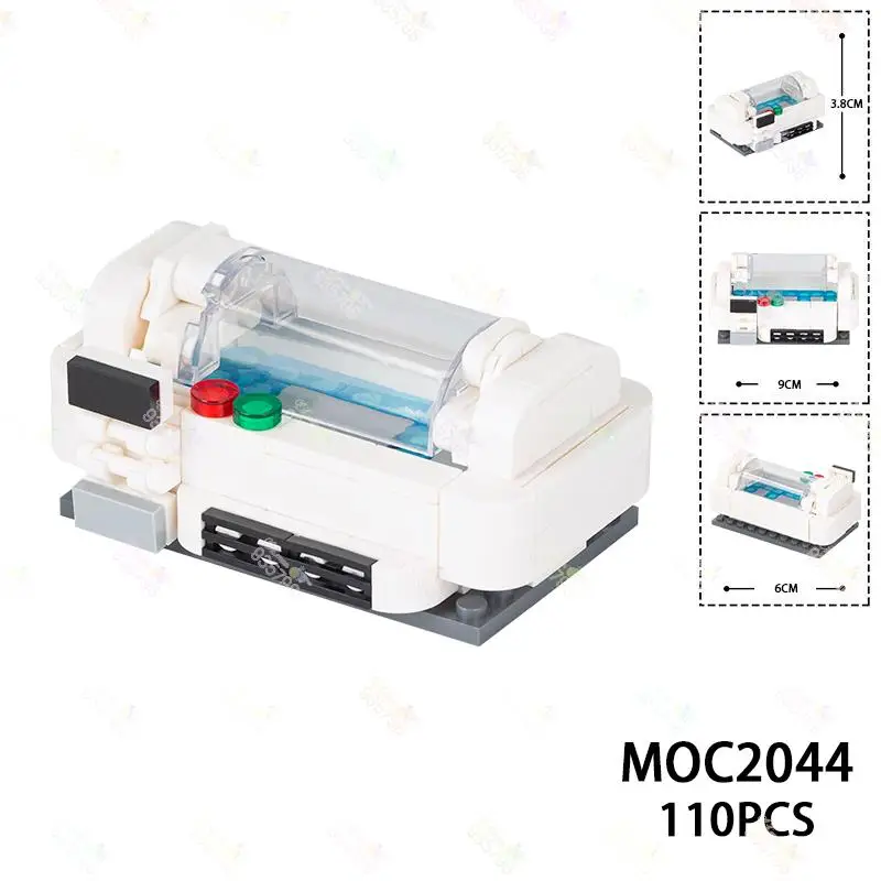 Sci-Fi Space War Movie Bacta Tank MOC Building Blocks Creative DIY Medical Tools Assemble Brick Puzzle Toys For Children MOC2044 1 Sci-Fi Space War Movie Bacta Tank MOC Building Blocks Creative DIY Medical Tools Assemble Brick Puzzle Toys For Children MOC2044 1