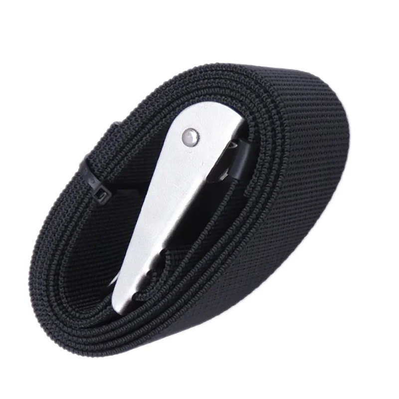 

1.35M Professional Adjustable Scuba Diving Weight Belt Webbing Strap & Stainless Steel Buckle Equipments Black