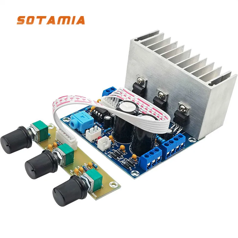 SOTAMIA TDA2030A Subwoofer Amplifier 30W+20Wx22.1 Channel Power Amplifiers Speaker Sound Amplificador Home Audio DIY