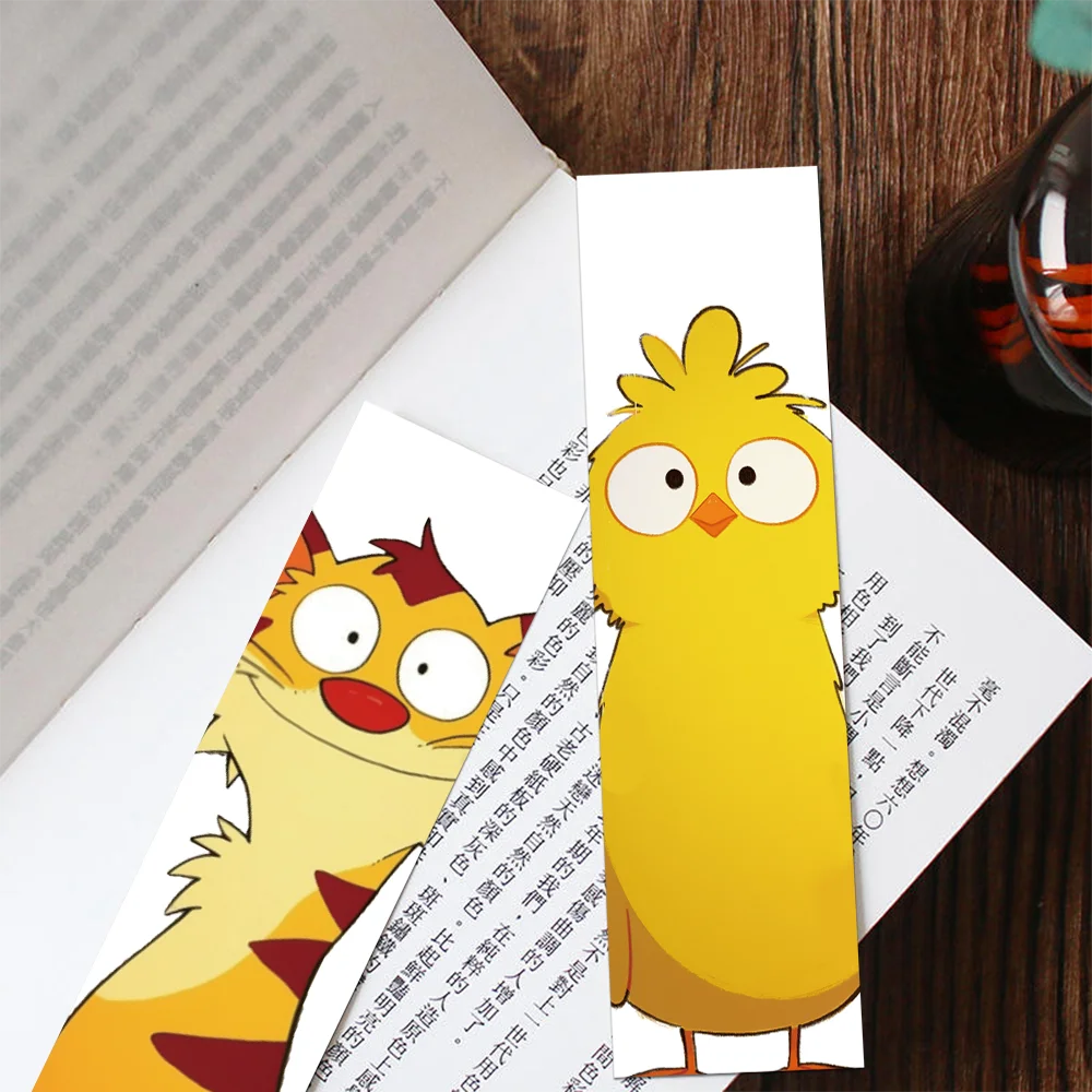30pcs funny animal bookmarks cartoon reading pages book labeling decoration students creative gifts DIY page labeling bookmarks animal bookmark bookmarks stationery supplies
