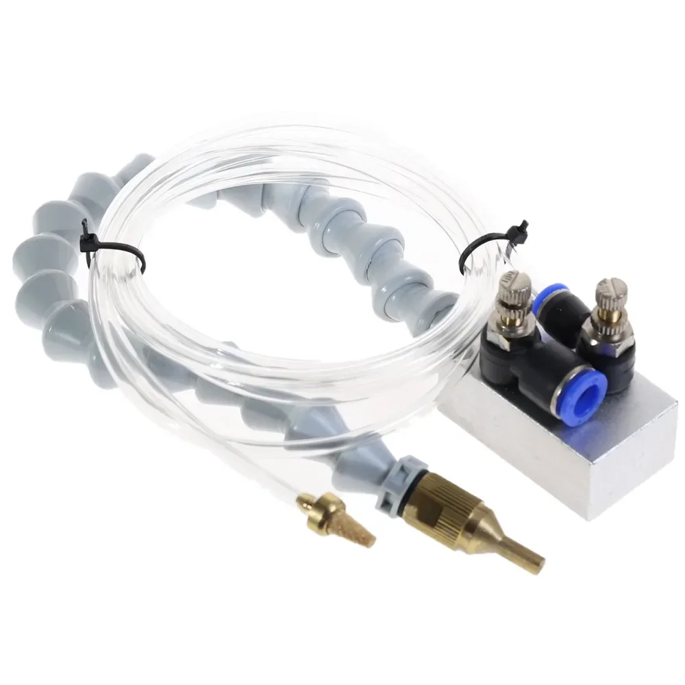 CNC Machine Coolant Spray Mist Coolant Lubrication Spray System For 8mm Air Pipe CNC Lathe Milling Drill Machine Metal Cutting Engraving Cooling Machine