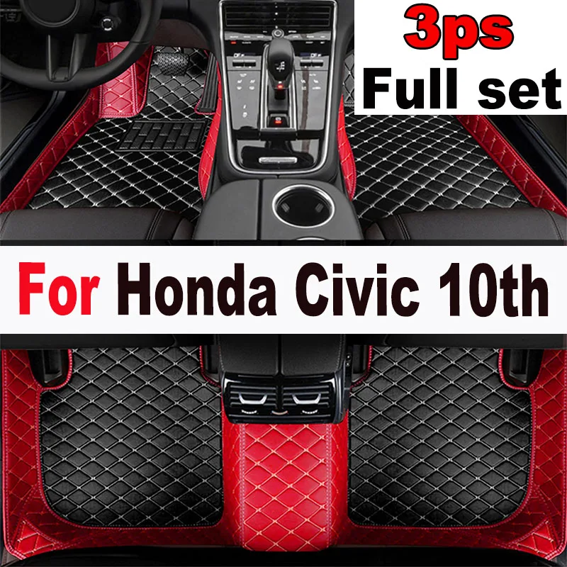 

Коврики автомобильные для Honda Civic 10, 2021, 2020, 2019, 2018, 2017, 2016