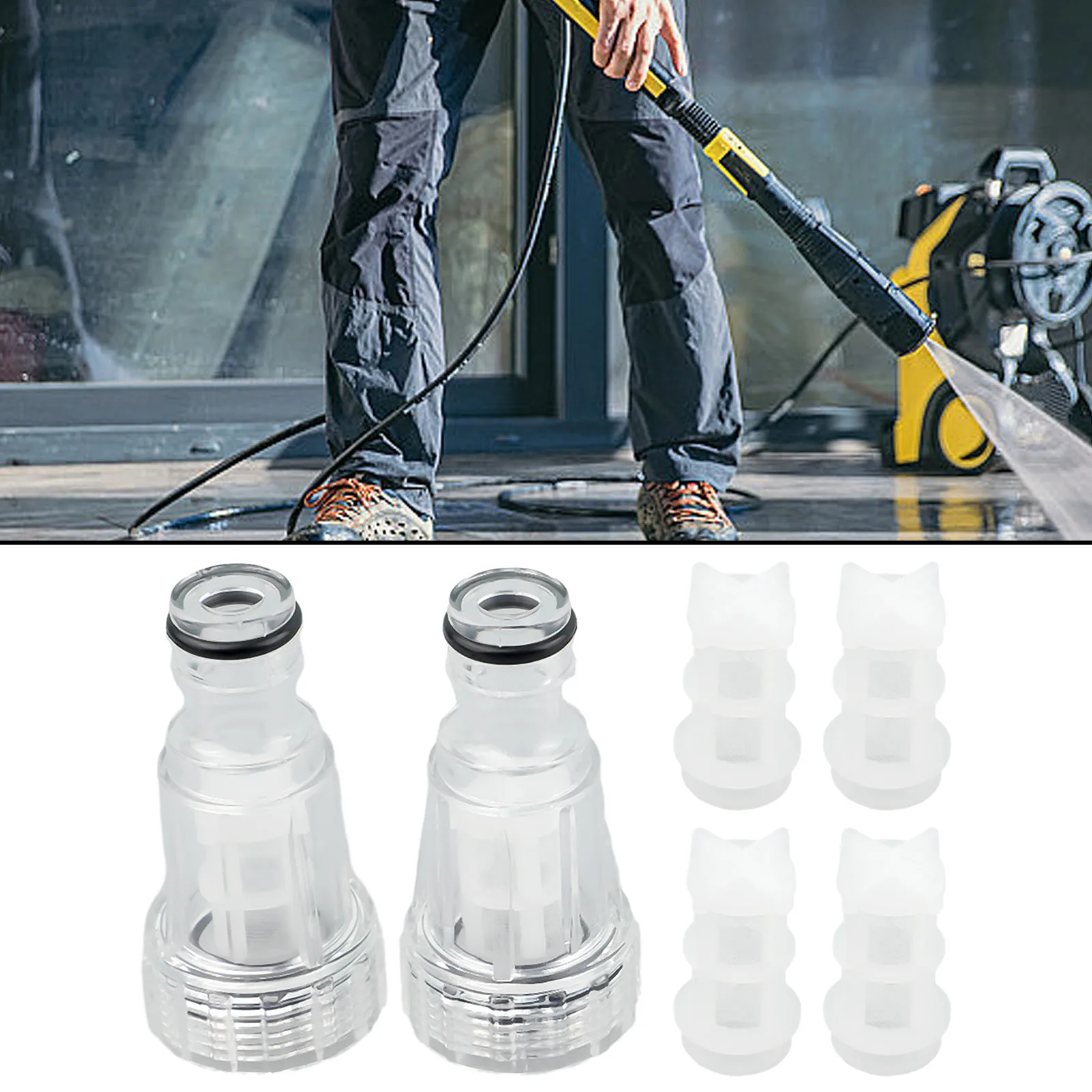 

Фильтры для автомойки высокого давления Karcher K2-K7, 2 шт.