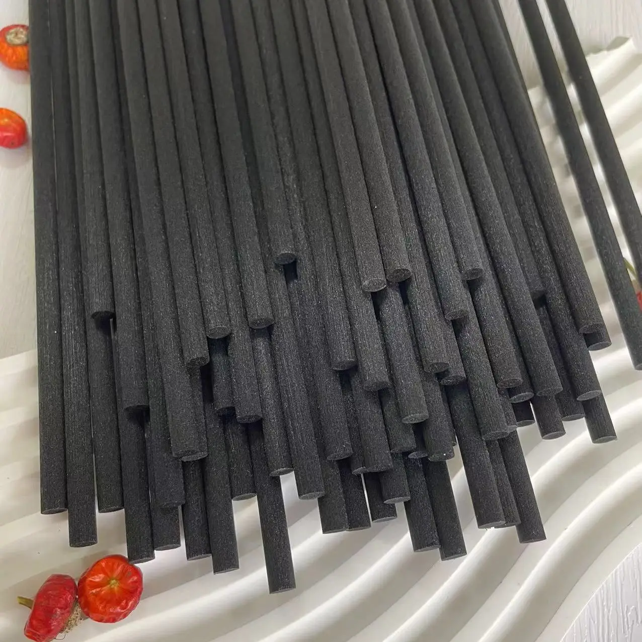 1000PCS 3/4/5MM X L40/35/30/25/22/15CM Black Fiber Diffuser Sticks for Reed Diffuser Perfume, reed diffuser stick,aroma diffuser sticks,fragrance diffuser refill stick
