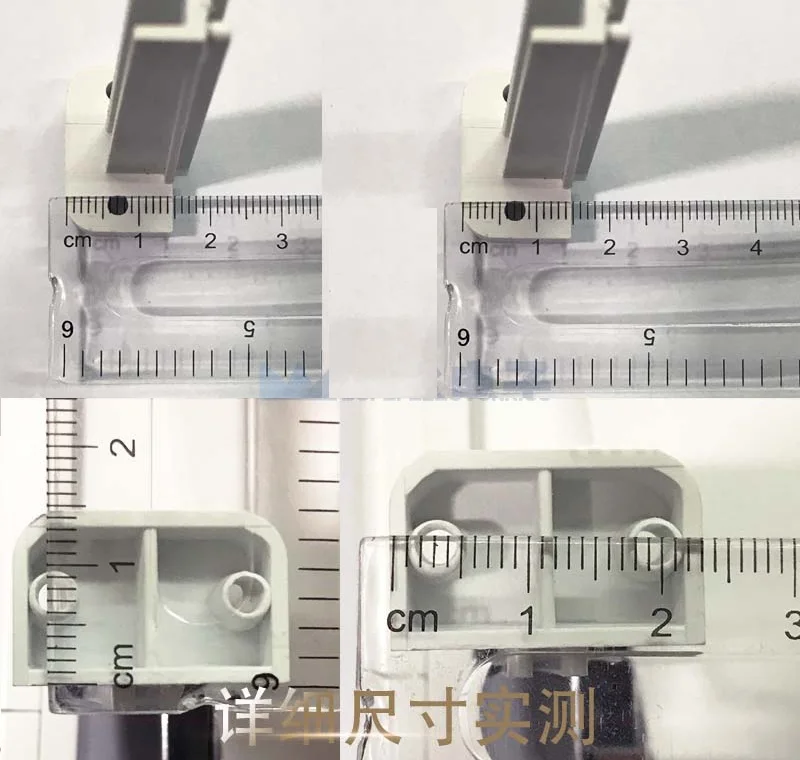 10pcs/lot vertical PCB Boards guide groov channel Slot track Support rail enclosure spacer fixing Guideways circuit board halter