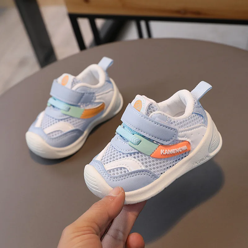 Baby Sneakers Spring Summer Infant Shoes Soft Patchwork Color Toddler Shoes Newborn First Walkers Unisex Baby Boy Girl Shoes 4