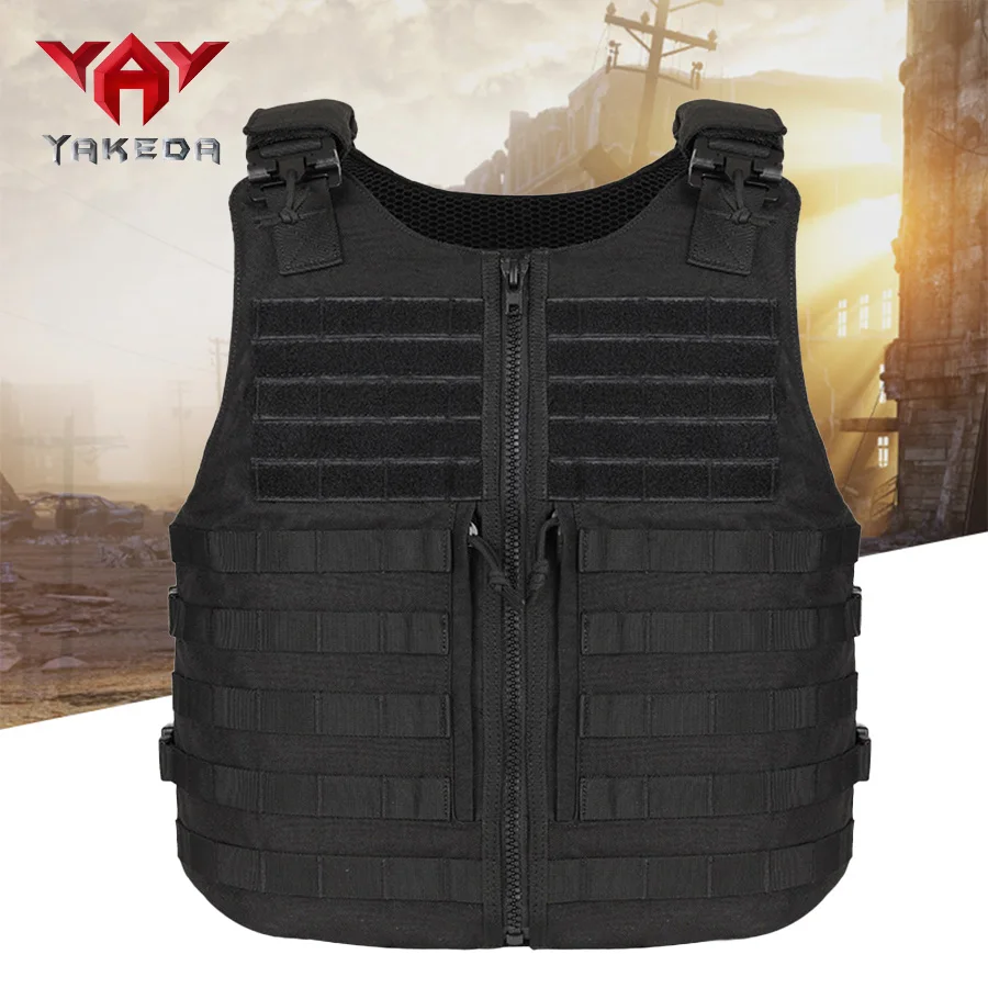 Tactical Wear Resistant Training Vest with MOLLE System