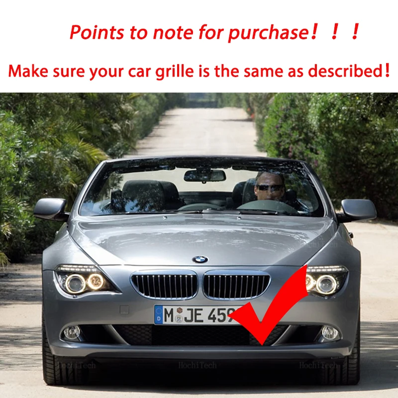 BMW 6 ø E63 E64 2DR 2004-2010 Car Stying  ǰ ABS  ̽ ׸ Ʈ ĵ  ׸ ü