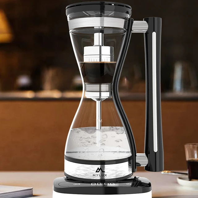 Coffeemaker Japanese Style Siphon Coffee Maker Tea Siphon Pot Vacuum  Coffeemaker Glass Type Coffee Machine Filter Kahve Makinesi - AliExpress