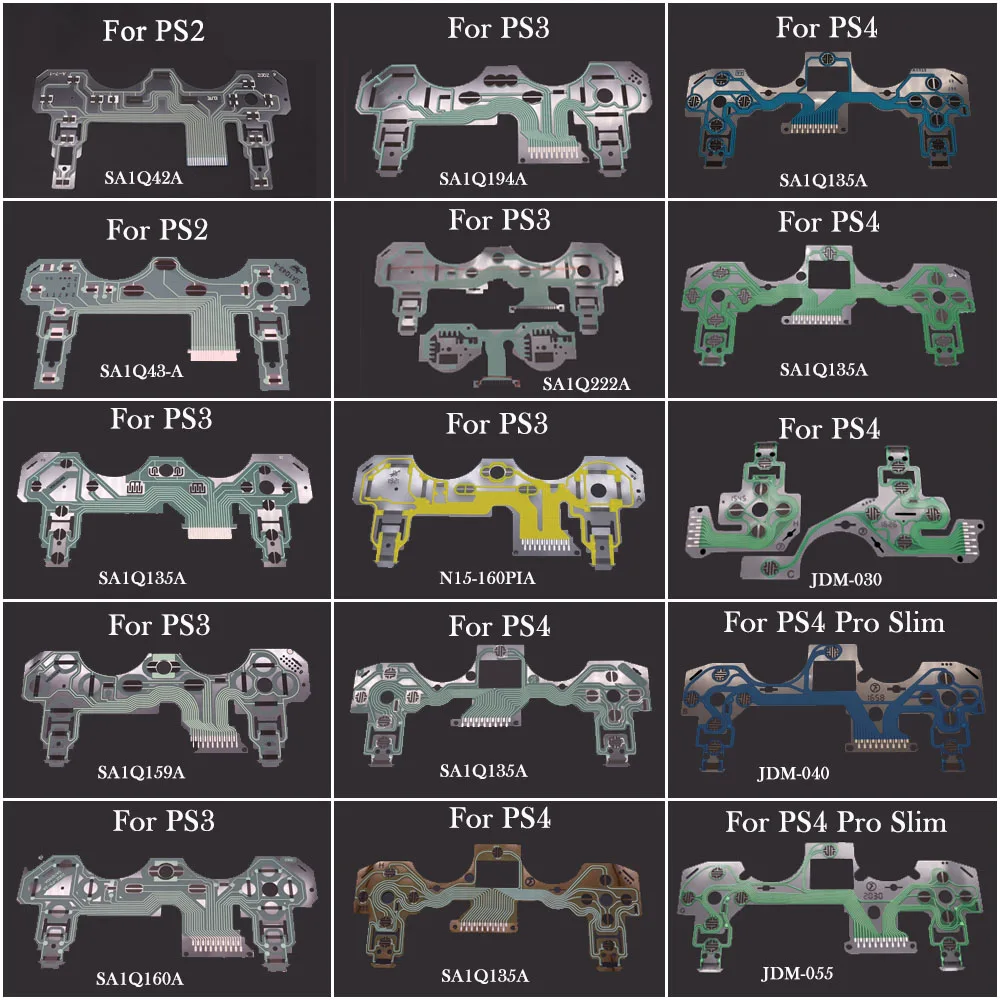 For PS4 Pro Slim JDM 030 040 055 Controller Conductive Film