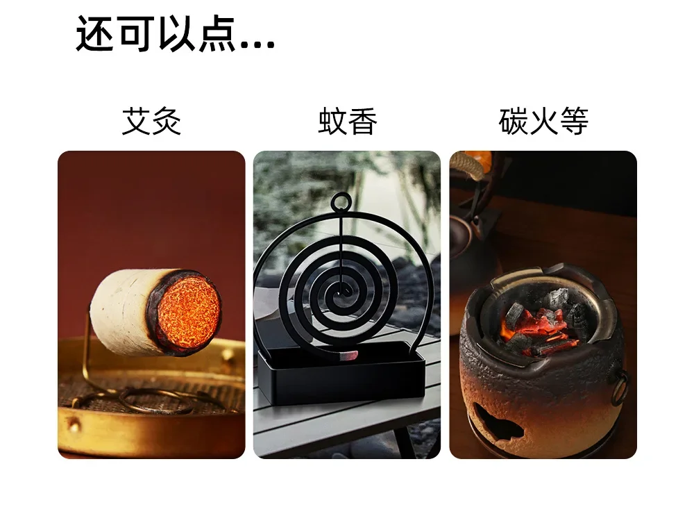 Description Picture 6 of itemJOBON Portable Outdoor Camping BBQ Kitchen Baking Metal Welding Lighter Windproof Cigar Lighter Butane Turbine Torch Lighters