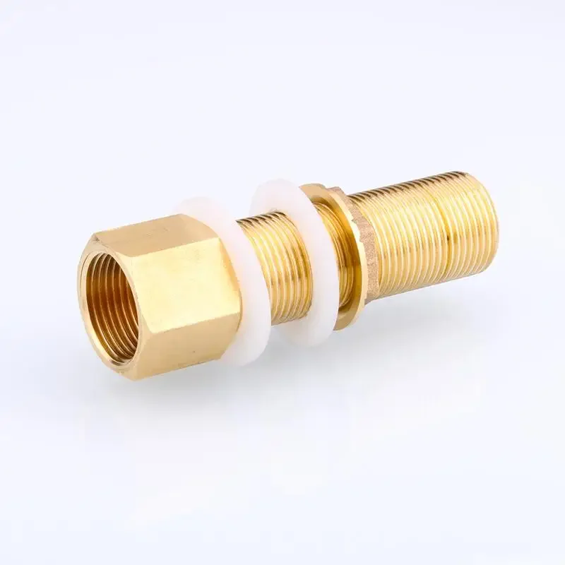 

1 Piece 1/2'' 3/8'' 1'' Inch 40 50 60 MM Brass Copper Water Connector Set Inner Outer Wire Bucket Pipe Fittings Adapter