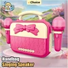 Cute Cartoon Loudspeaker Box Wireless Musical Toys Portable Mini Karaoke Machine Toy for Girl Boys Kids New Year Christmas Gifts 1