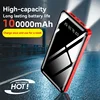 100000mAh Portable Charger Mobile Power Bank Ultra-thin Large Capacity Battery Digital Display Mirror For iphone Samsung Xiaomi 3