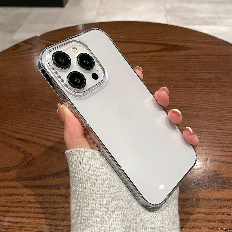 Sleek Transparent Phone Case - Ultra Thin Protective Cover