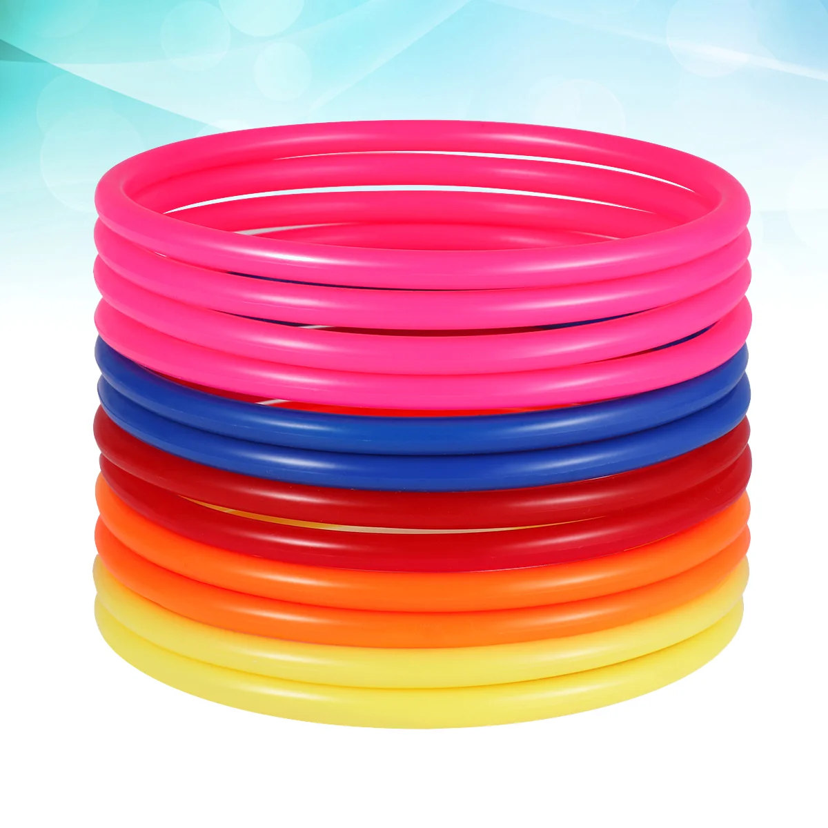 

32 шт., пластиковые кольца-броши, 12 см