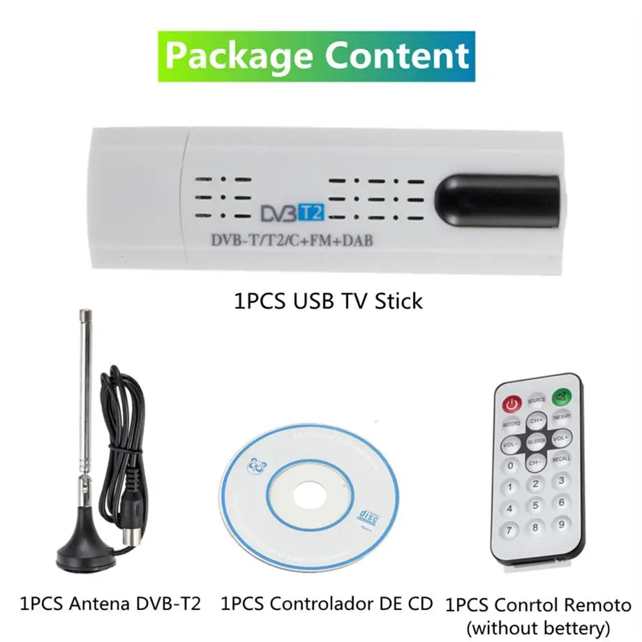   Dvb T2 USB TV ƽ, dvb-c/fm/dab ȣȯ , 2 ä ׷ TV Ʃ, USB  Pk Mk809iv,  