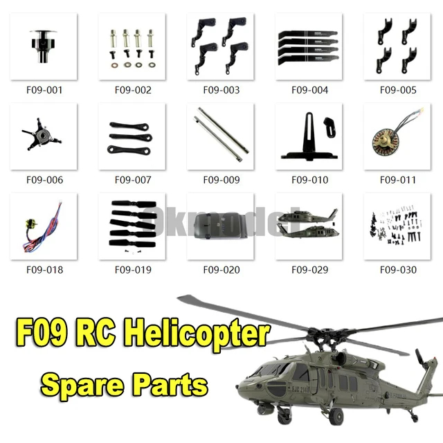 F09 RC Helicopter 147 Scale Of The UH60Black Hawk, 53 OFF
