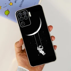 Colorful Painted Soft Slim Phone Case - Artistic Protective Cover and Bumper for Oppo Reno5 Lite (652)