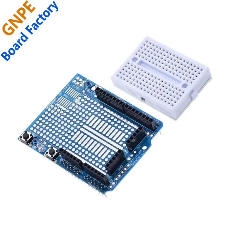 

UNO R3 Proto Shield perforated Board robot prototype expansion breadboard for Arduino