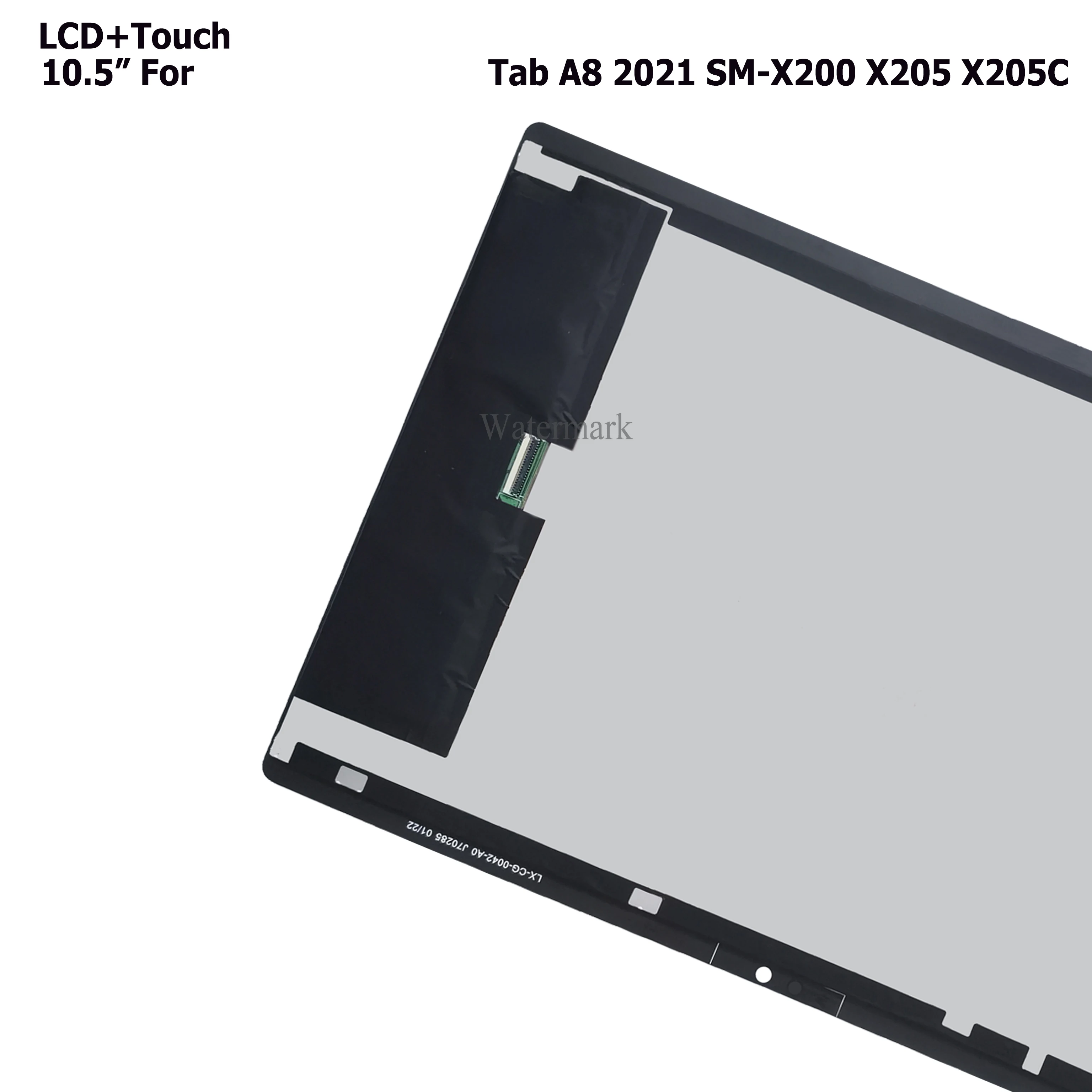 LCD ġ ũ Ÿ   г ,  A8 10.5 2021 SM-X200 X205 X205C  LCD ÷, 10.5 ġ
