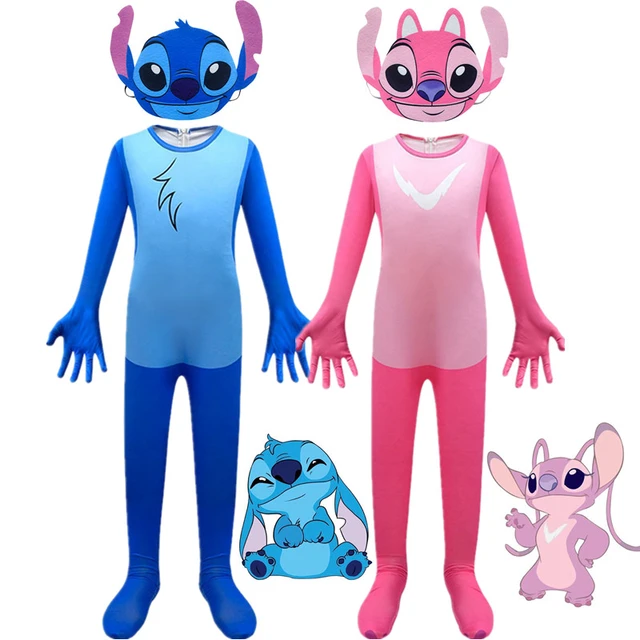 Disfraz de Lilo & Stitch para niños y niñas, ropa de Cosplay de