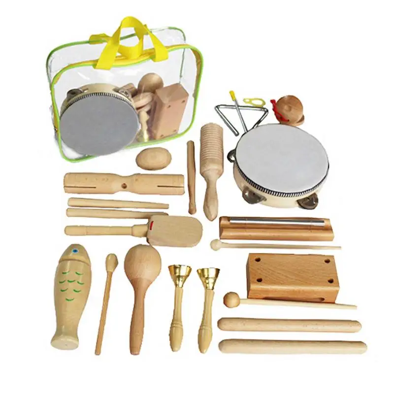 

Ручной барабан, Музыкальный барабан, перкуссионный инструмент, деревянный барабан, набор музыкальных инструментов с барабанной палочкой, образовательный перкуссионный инструмент