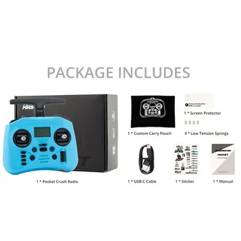 RadioMaster POCKET Dopamine Color Remote Control 2.4 ELRS (Mode2) 1