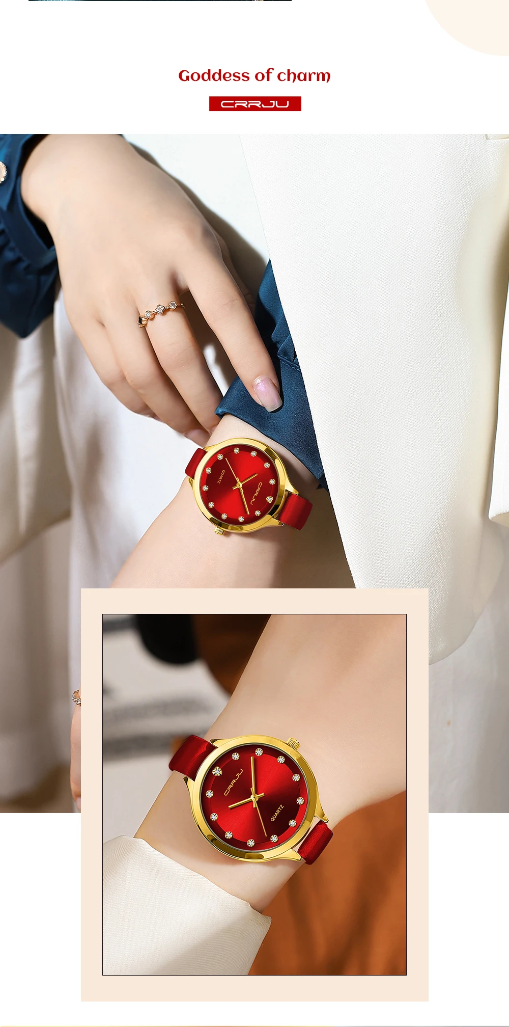 5 stücke Set es Frauen Leder Band Damen Einfache Casual frauen Analog Handgelenk Armband Femme_voghion.com