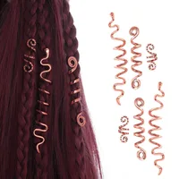 Hair Accessories For Braid Dreadlocks Hair Beads Accessories Clips Rings Headdress Dreads Hair Charms Jewelry Hair Styling Tools 2
